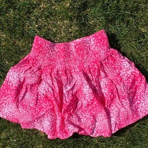 Pink kids skirt